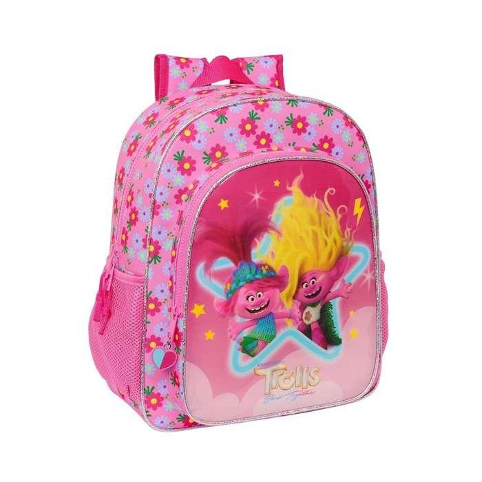 Mochila Escolar Trolls Rosa 32 X 38 X 12 cm Mochila Escolar Trolls Rosa 32 X 38 X 12 cm