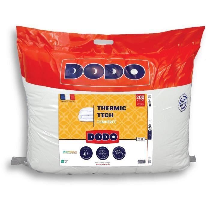 Dodo DOD3307419759572 Edredón Nórdico Templado 250 g/m² THERMIC TECH 200 x 200 cm Blanco