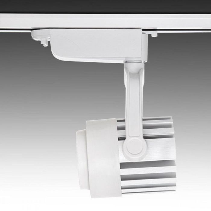 Foco de Carril LED 30W 2.600Lm 6000ºK "Faith" Monofásico 40.000H [IDI-FC-D-30-CW] 2