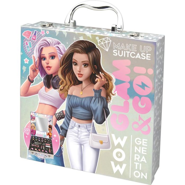 Maletin maquillaje glam and go wow generation con 23 piezas. incluye sombras, brillos, espejo, pintalabios etc. 2 Maletin maquillaje glam and go wow generation con 23 piezas. incluye sombras, brillos, espejo, pintalabios etc. 2