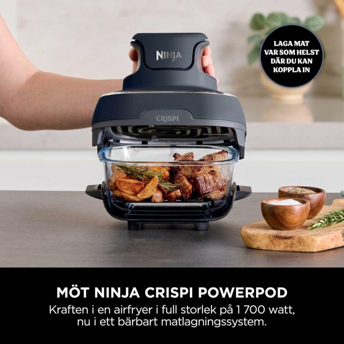 Freidora de Aire NINJA CRISPI Gris 1700 W 3,8 L 15