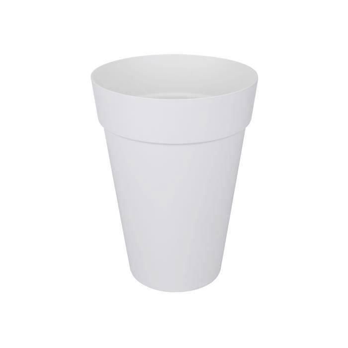 ELHO Loft Urban Maceta redonda High 42 - Blanco - Ø 42 x H 56 cm - exterior - 100% reciclado ELHO Loft Urban Maceta redonda High 42 - Blanco - Ø 42 x H 56 cm - exterior - 100% reciclado