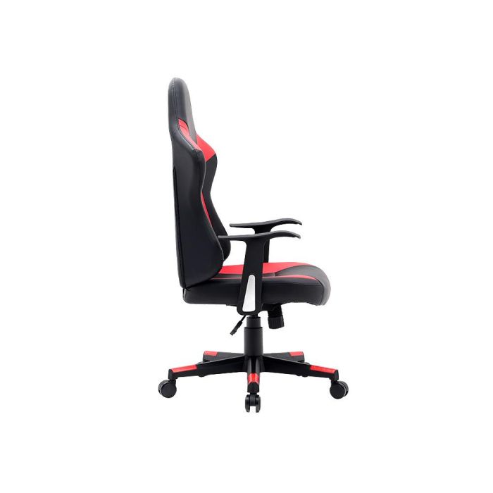 Silla Q-Connect Gaming Orvieto Simil Piel Base Metalica Alt Max 1200 Anc 650 Prof 650 mm Ruedas Premium Negro Rojo 4