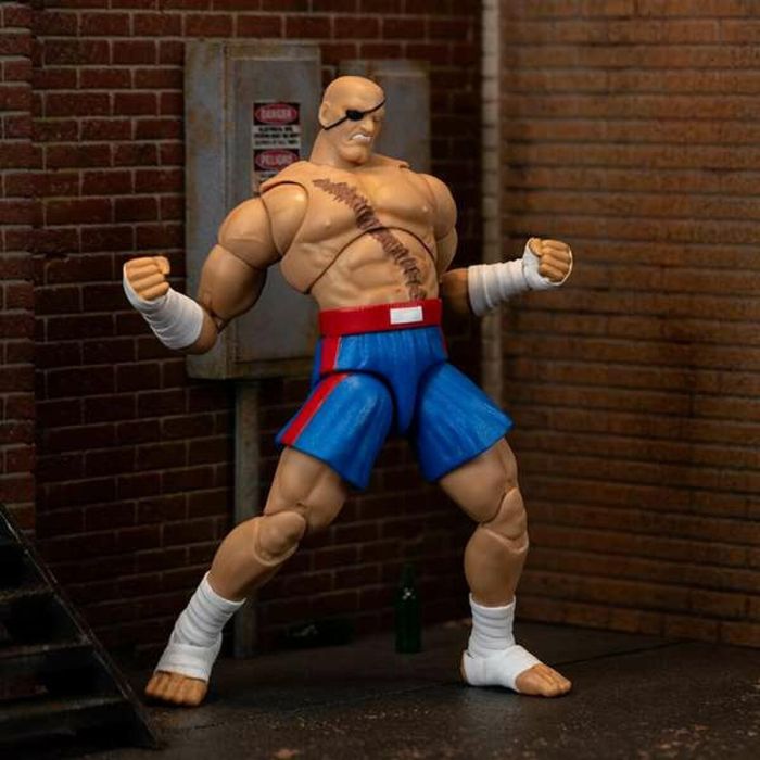 Figura street fighter ii sagat 15 cm 5 Figura street fighter ii sagat 15 cm 5