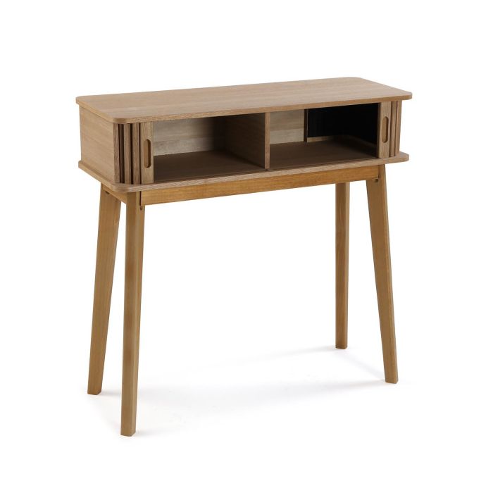 Versa Consola Eloy S con 2 Cajones, 30x78 cm, Madera MDF y Pino 2 Versa Consola Eloy S con 2 Cajones, 30x78 cm, Madera MDF y Pino 2