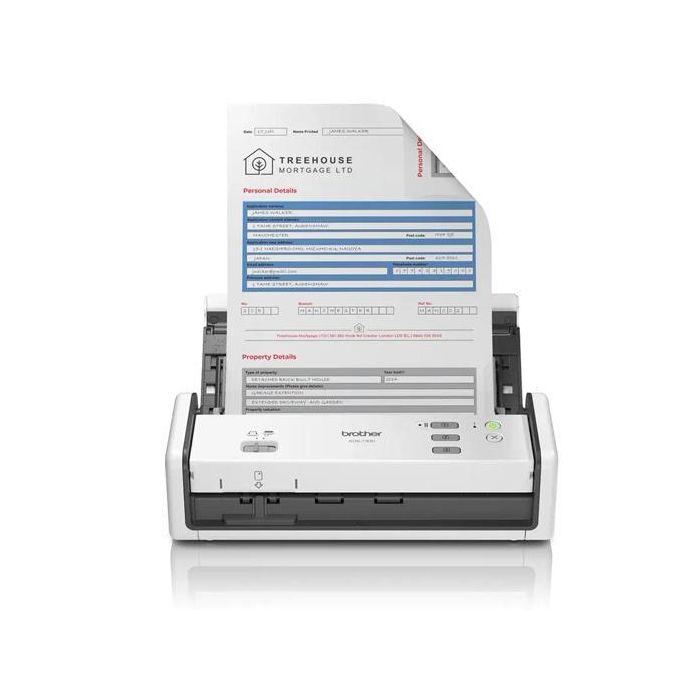 BROTHER Escaner de sobremesa compacto ADS1300