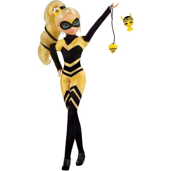 BANDAI Miraculous Ladybug - Muñeca de moda 26 cm: Abeja Reina 2 BANDAI Miraculous Ladybug - Muñeca de moda 26 cm: Abeja Reina 2
