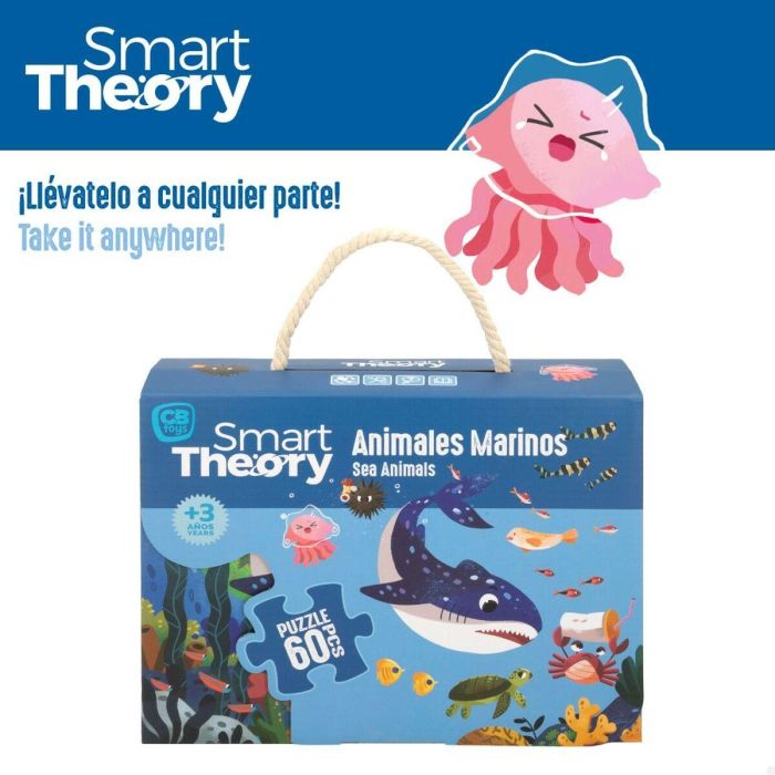 Puzzle Infantil Colorbaby Sea Animals 60 Piezas 60 x 44 cm (6 Unidades) 3 Puzzle Infantil Colorbaby Sea Animals 60 Piezas 60 x 44 cm (6 Unidades) 3