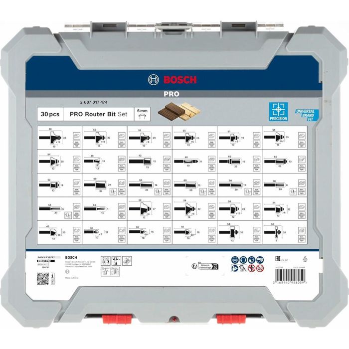 Set de accesorios BOSCH 30 piezas 7