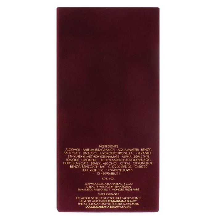 Perfume Mujer D&G DOLCE & GABBANA POUR FEMME EDP 4