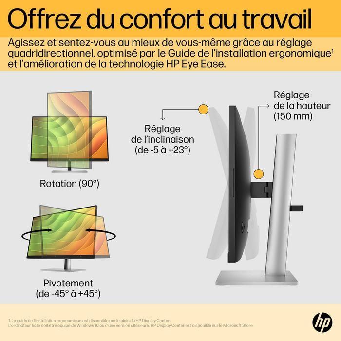 HP E24u G5 FHD USB-C Monitor 12 HP E24u G5 FHD USB-C Monitor 12