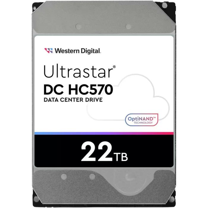 Western Digital Ultrastar DH HC570 22TB 7200RPM 512MB SATA Disco Duro Interno