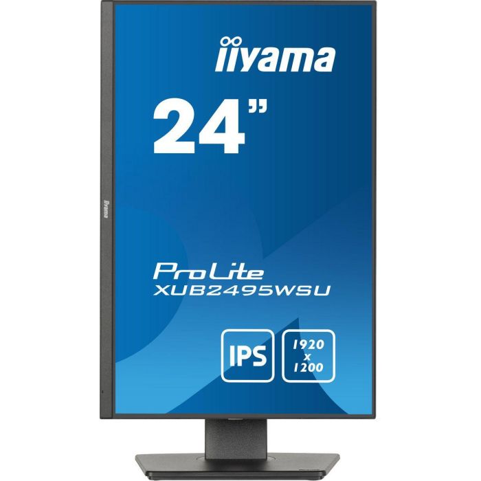 iiyama 24,1" IPS-panel, 1920x1200, 300cd/m², HDMI, DP, 4ms, Speakers, USB 3x 3.2+1xC (15W), 15cm Height adj. Stand 8 iiyama 24,1" IPS-panel, 1920x1200, 300cd/m², HDMI, DP, 4ms, Speakers, USB 3x 3.2+1xC (15W), 15cm Height adj. Stand 8