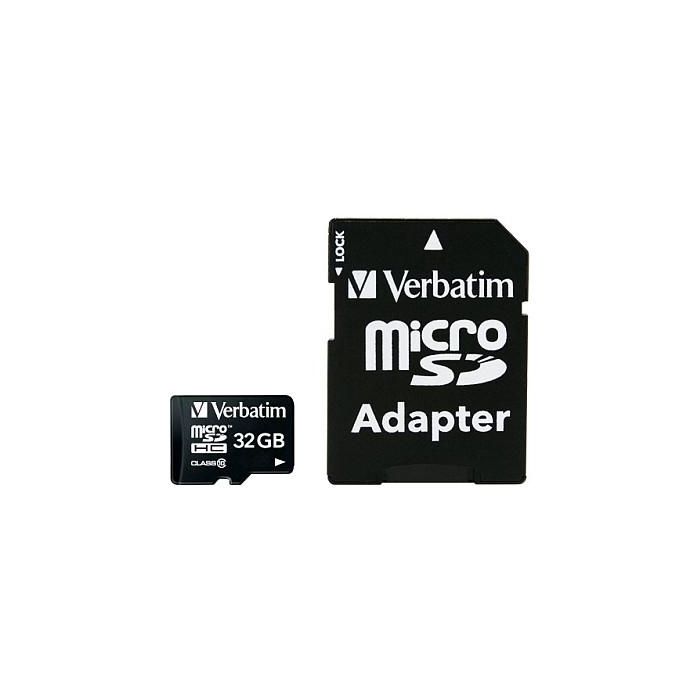 Verbatim MicroSDHC 32GB Clase 10 90MB/s con Adaptador SD 0 Verbatim MicroSDHC 32GB Clase 10 90MB/s con Adaptador SD 0