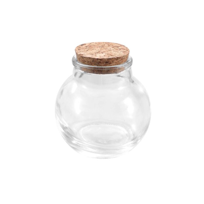 Tarrito de vidrio con tapón de corcho 85 ml - La Mediterranea (36 Unidades) 1 Tarrito de vidrio con tapón de corcho 85 ml - La Mediterranea (36 Unidades) 1