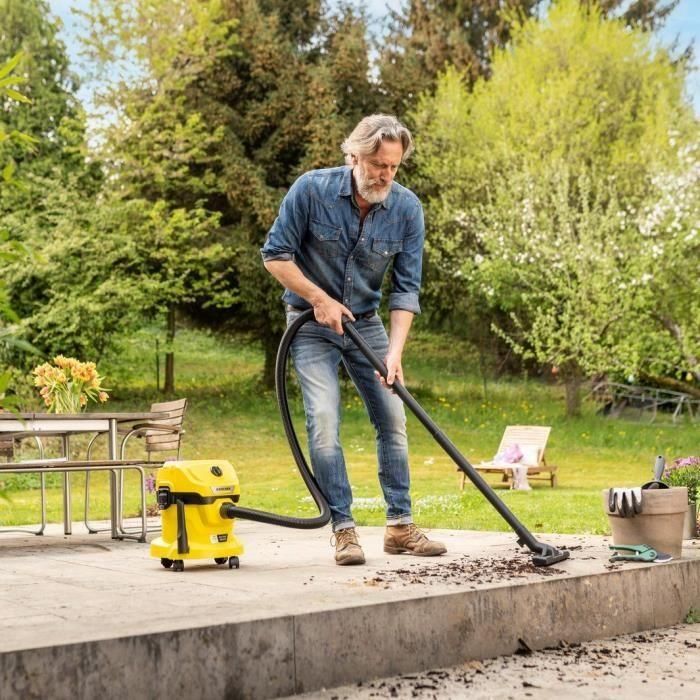 Aspirador de agua y polvo inalámbrico KARCHER WD 2-18 V-12/18 (con batería extraíble de 18 V/2,5 Ah y cargador) - (1.628-501.0) 4 Aspirador de agua y polvo inalámbrico KARCHER WD 2-18 V-12/18 (con batería extraíble de 18 V/2,5 Ah y cargador) - (1.628-501.0) 4