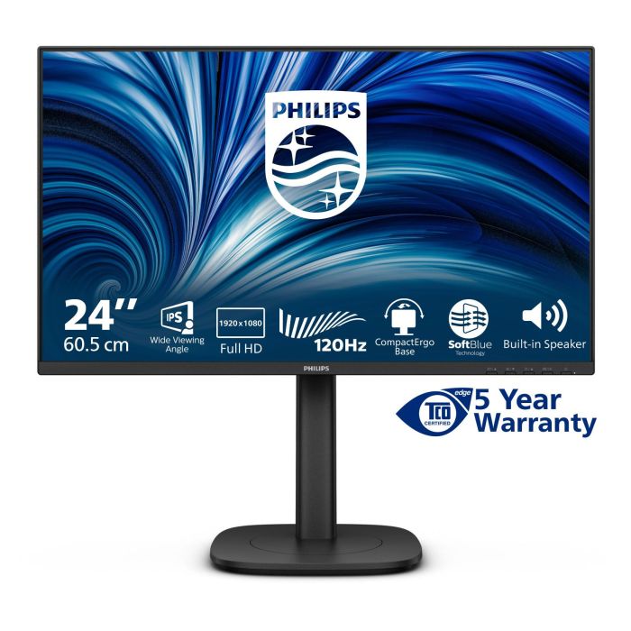 Philips 24B2N3200J/00 Monitor 23.8" Full HD IPS 120Hz USB HUB DP HDMI Negro 300cd/m2 TCO 10 6 Philips 24B2N3200J/00 Monitor 23.8" Full HD IPS 120Hz USB HUB DP HDMI Negro 300cd/m2 TCO 10 6