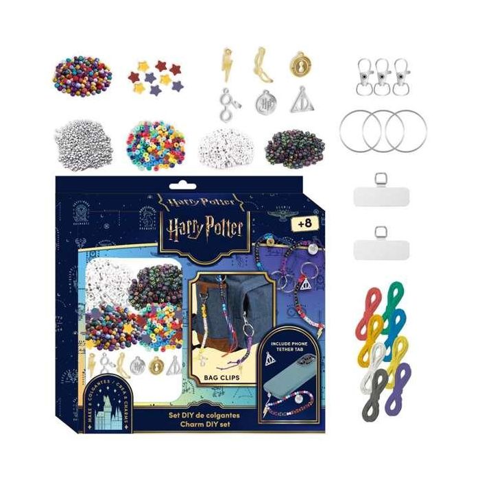 Cerdá Set de Bisutería Bag Clip Harry Potter, Multicolor, 25.5x25x5 cm, Edad Mínima +3 Años