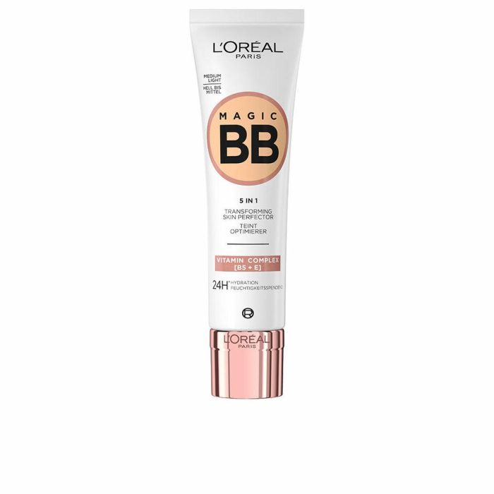 L'Oréal Paris B228918/2 BB C'EST MAGIC BB Cream Skin Perfector #04-Medium, Unifica Tono, Hidratación 24h & Protección UVA, 30 ml 2 L'Oréal Paris B228918/2 BB C'EST MAGIC BB Cream Skin Perfector #04-Medium, Unifica Tono, Hidratación 24h & Protección UVA, 30 ml 2