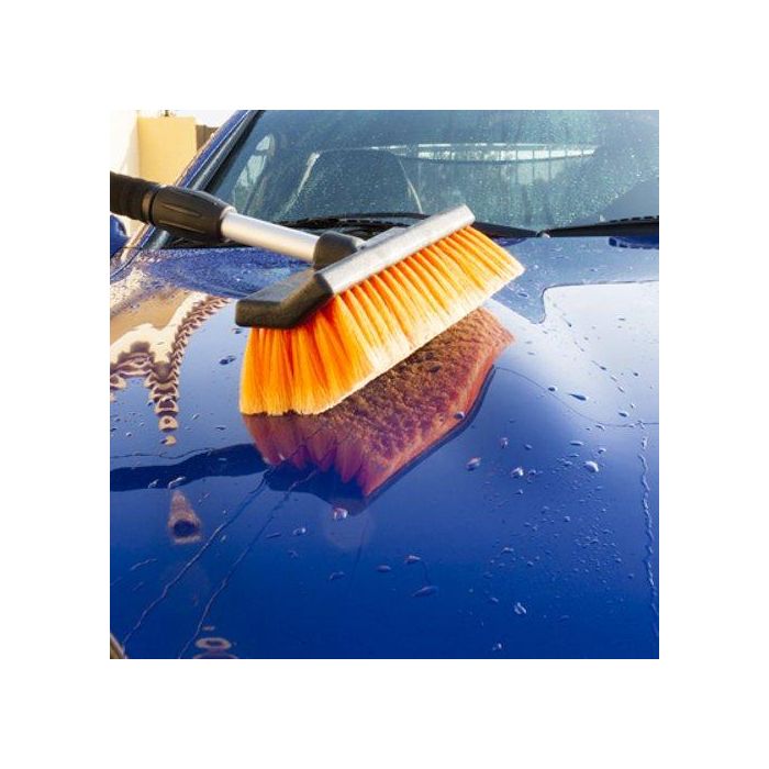 Mtk MOT10300 Cs10 Cepillo Telescópico 120-180 cm con Conexión de Agua, Ideal para Limpieza de Coches, Barcos, Caravanas 0 Mtk MOT10300 Cs10 Cepillo Telescópico 120-180 cm con Conexión de Agua, Ideal para Limpieza de Coches, Barcos, Caravanas 0