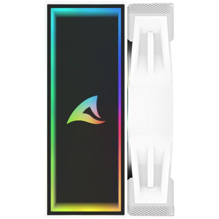 SHARKOON A50 Ventilador CPU RGB Blanco Refrigerador de Aire 12cm 500-1800 RPM 121.55 m³/h para Procesador 11 SHARKOON A50 Ventilador CPU RGB Blanco Refrigerador de Aire 12cm 500-1800 RPM 121.55 m³/h para Procesador 11