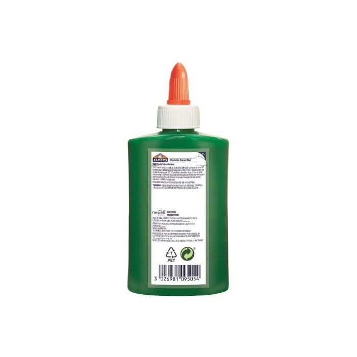 Elmer's 2109505 Pegamento Líquido en Botella, Verde Opaco, 147 ml 1
