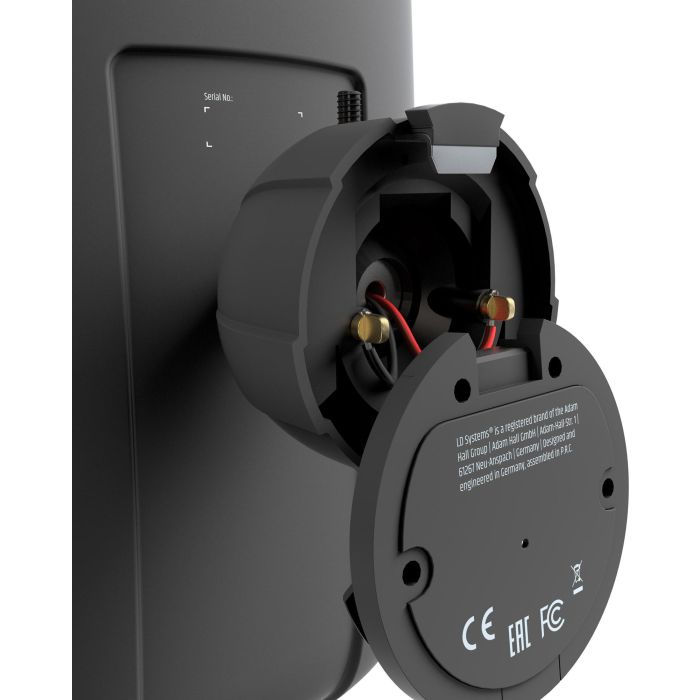 LD Systems Integration Serie Dqor (LDDQOR8B) 8" Two-Way Passive Indoor/Outdoor Installation Loudspeaker 8 Ohm, Black Warranty 5 Years (Pu2) 6 LD Systems Integration Serie Dqor (LDDQOR8B) 8" Two-Way Passive Indoor/Outdoor Installation Loudspeaker 8 Ohm, Black Warranty 5 Years (Pu2) 6