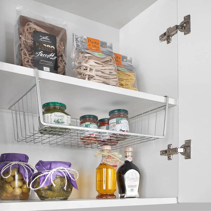 Cesta para estante de cocina grey 40.5 cm - Confortime (12 Unidades) 6