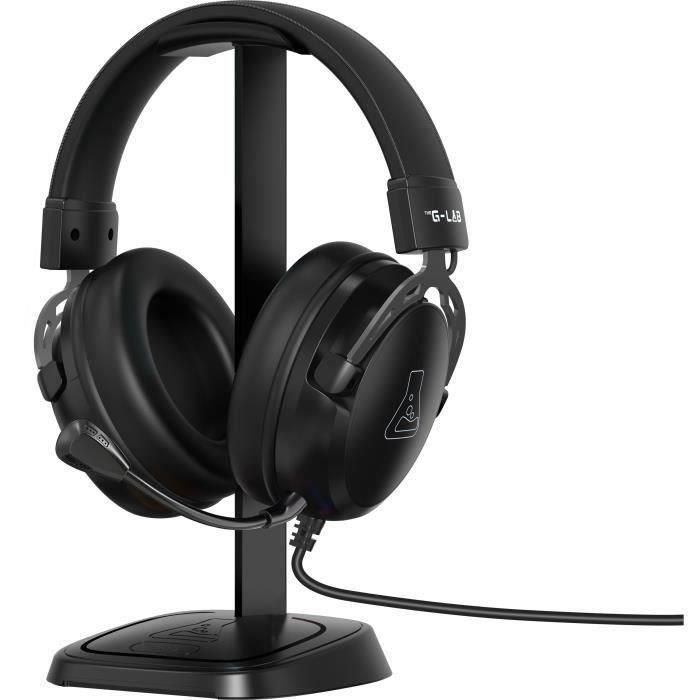 The G-Lab K-STAND-NEON Soporte para Auriculares Gaming, Con Cable, Diseño Compacto, Negro 0 The G-Lab K-STAND-NEON Soporte para Auriculares Gaming, Con Cable, Diseño Compacto, Negro 0
