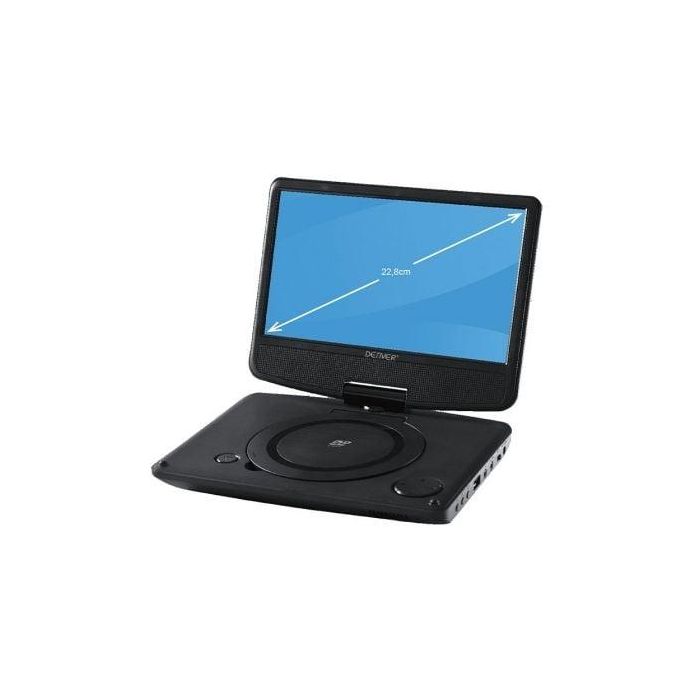 DVD PORTÁTIL DENVER MT-983NB - PANTALLA TFT/LCD 9"/22.8CM - LECTOR USB - BATERÍA LITIO - ALTAVOCES ESTÉREO - SALIDA AURICULARES 3 DVD PORTÁTIL DENVER MT-983NB - PANTALLA TFT/LCD 9"/22.8CM - LECTOR USB - BATERÍA LITIO - ALTAVOCES ESTÉREO - SALIDA AURICULARES 3
