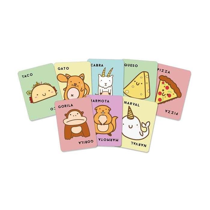 Ludilo Juego Taco, Gato, Cabra, Queso, Pizza, Juego de Cartas para 8+ Años, 64 Cartas 1 Ludilo Juego Taco, Gato, Cabra, Queso, Pizza, Juego de Cartas para 8+ Años, 64 Cartas 1