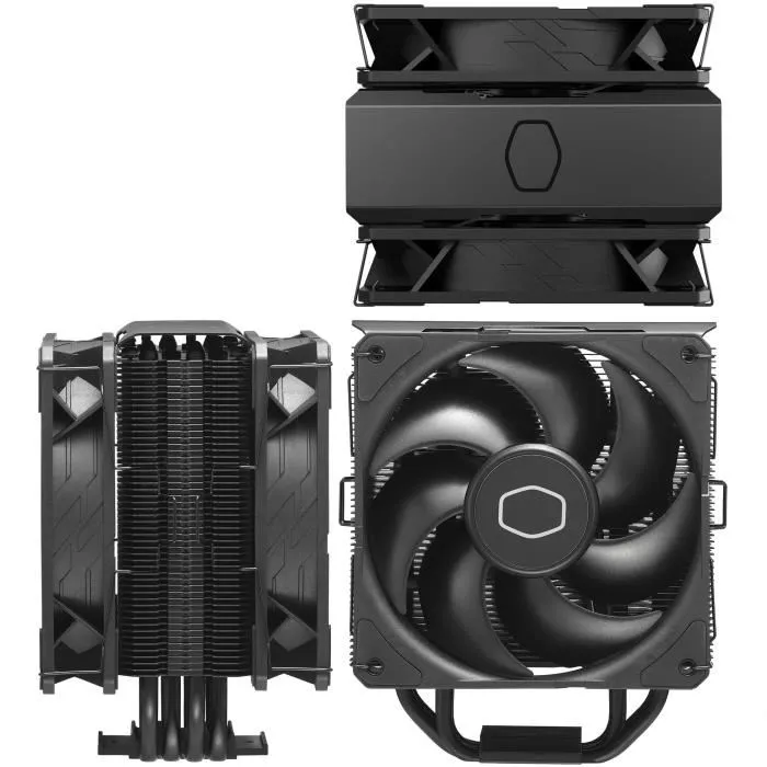 Cooler Master Hyper 212 Black X Duo Refrigerador de Aire Negro para CPU