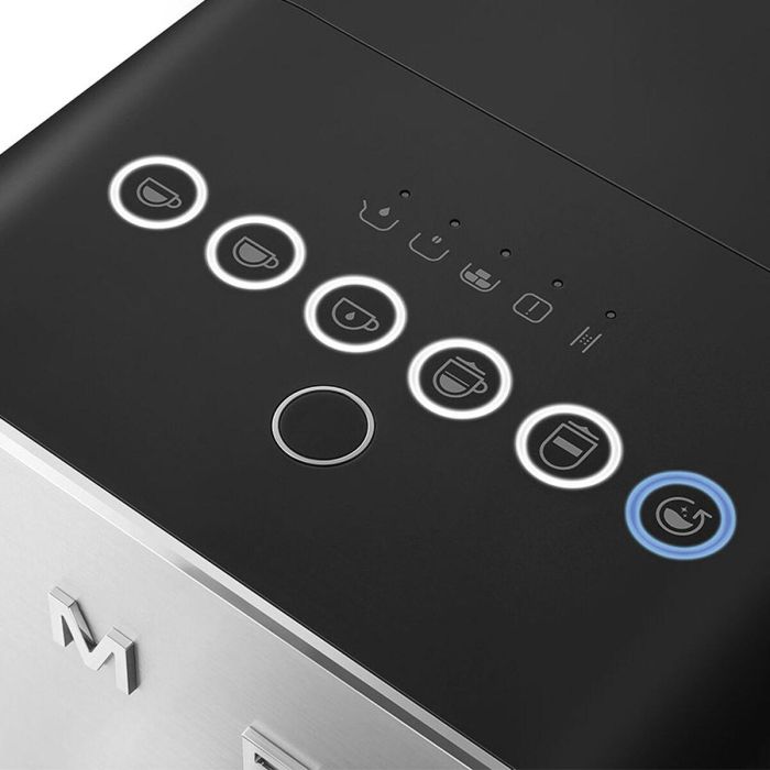 Smeg Cafetera Superautomática Negra BCC13BLMEU 1