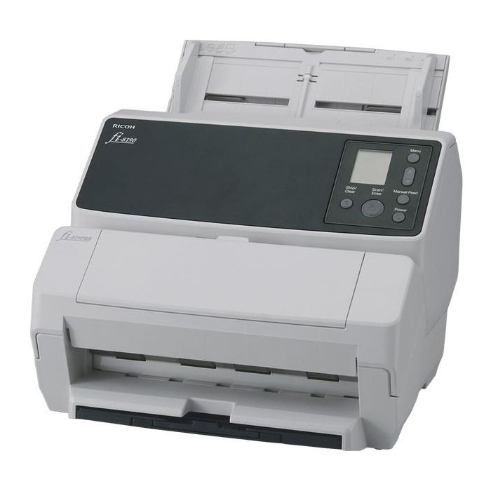 Ricoh fi-8190 Escáner Documentos - 90 ppm, Escaneo Dúplex, ADF + Alimentación Manual, Gris/Negro 15