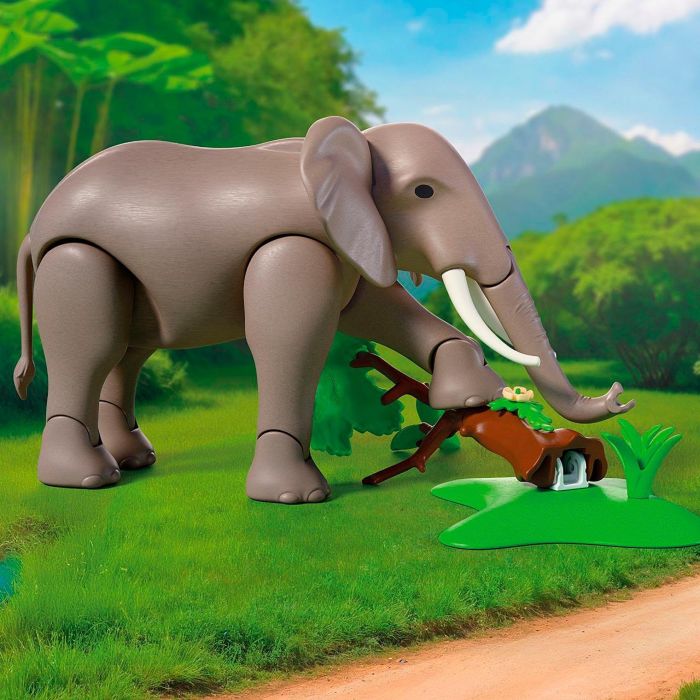 PLAYMOBIL Set de Zoo Elefante con Cuidadora y Flamencos, Figuras para Juego de Rol, Ref. 72068 3 PLAYMOBIL Set de Zoo Elefante con Cuidadora y Flamencos, Figuras para Juego de Rol, Ref. 72068 3