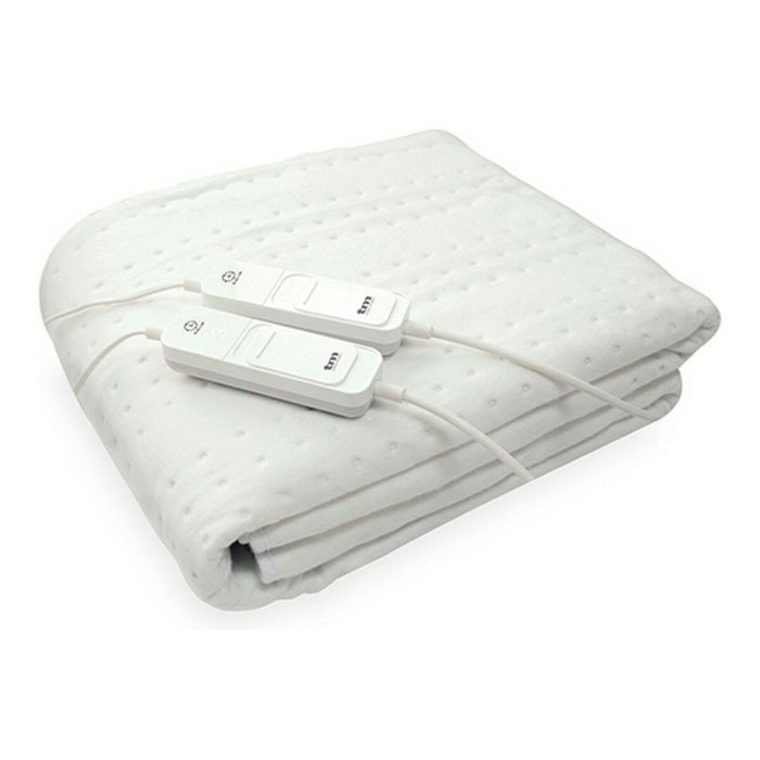 Cubrecolchón eléctrico TM Electron Poliéster (160 x 140 cm) Cubrecolchón eléctrico TM Electron Poliéster (160 x 140 cm)