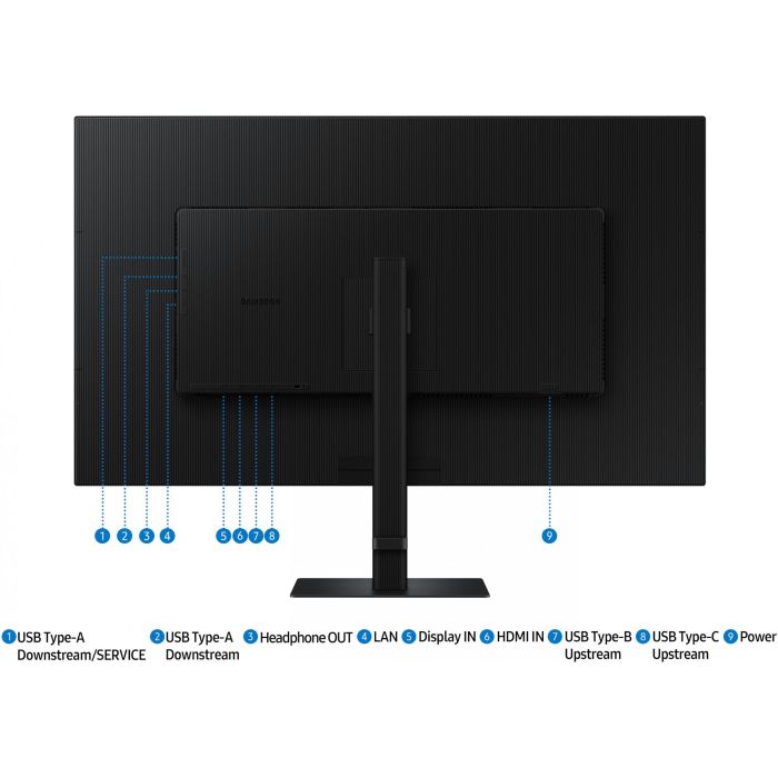Samsung ViewFinity S8 S37D800UAU Monitor 37" (94cm) 4K Ultra HD IPS LCD, 5ms, USB-C 90W, Negro 7