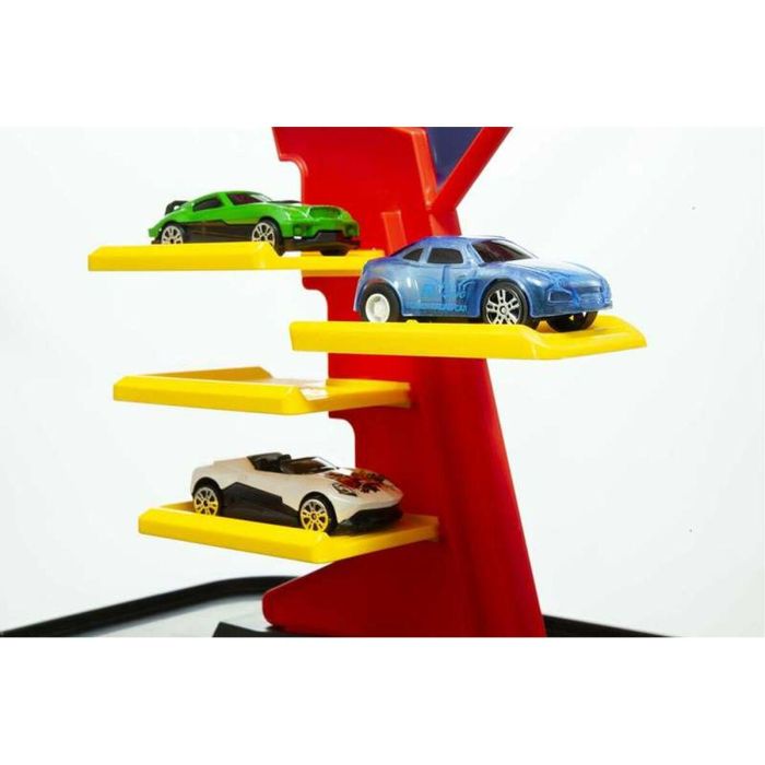 Molto Parking Loop 3 Plantas, Garaje de Juguete de Plástico para Niños +3 Años 3 Molto Parking Loop 3 Plantas, Garaje de Juguete de Plástico para Niños +3 Años 3