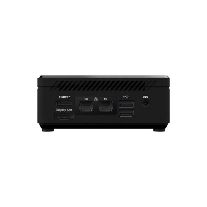 MSI Cubi N ADL-002BEU Mini PC barebone 0,69 l Negro Intel N100 3