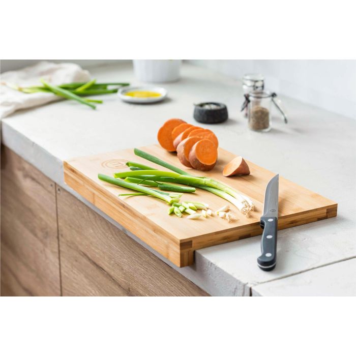 Tabla de bambú para encimera 38.5 x 26.5 x 1.5 cm - Masterchef (4 Unidades) 6 Tabla de bambú para encimera 38.5 x 26.5 x 1.5 cm - Masterchef (4 Unidades) 6