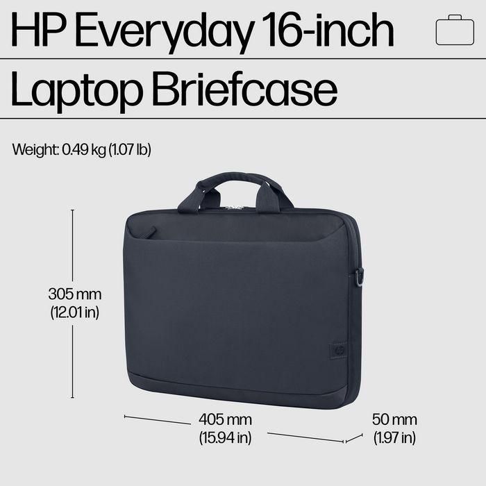 HP Maletín Everyday para Portátil de 16 pulgadas – Protegido y Organizado, Hecho con Materiales Reciclados 2 HP Maletín Everyday para Portátil de 16 pulgadas – Protegido y Organizado, Hecho con Materiales Reciclados 2