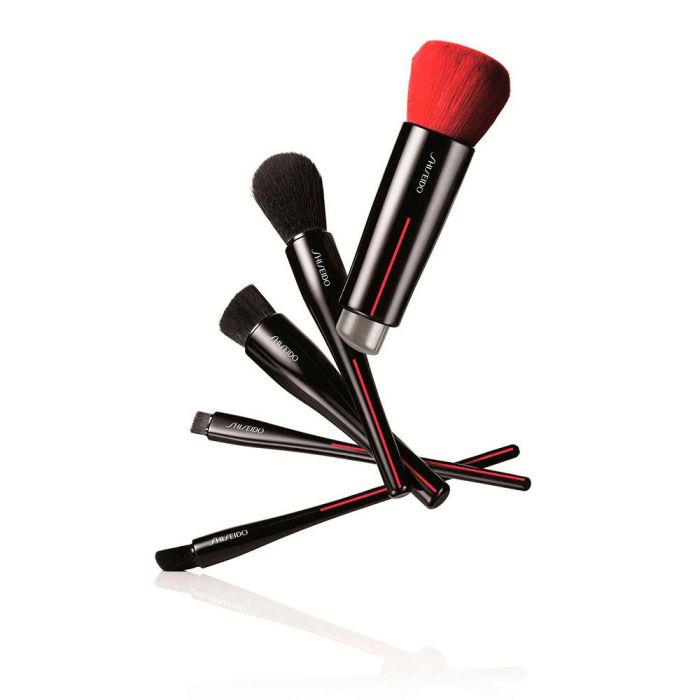 Shiseido HASU FUDE Foundation Brush Brocha de Maquillaje para Bases Fluidas y Compactas, Aplicación Uniforme, Acabado Profesional, Hecha en Japón, 1 Unidad 2