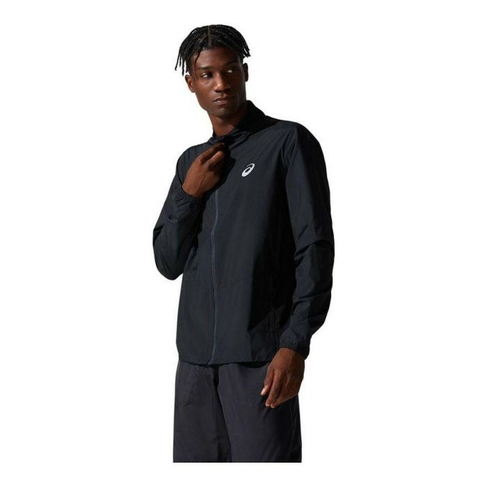Chaqueta Deportiva para Hombre Asics Core Negro 0 Chaqueta Deportiva para Hombre Asics Core Negro 0
