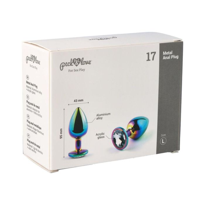 Plug Anal Pick&Love Nº 17 Multicolor 1 Plug Anal Pick&Love Nº 17 Multicolor 1