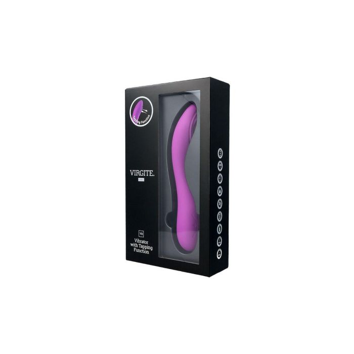 Vibrador Punto G Virgite Morado 12 Vibrador Punto G Virgite Morado 12