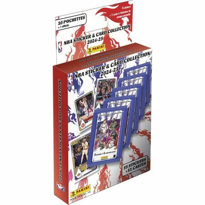 Panini PAN8051708021820 Blíster NBA US Basketball 2024/25 - 10 bolsillos 0 Panini PAN8051708021820 Blíster NBA US Basketball 2024/25 - 10 bolsillos 0