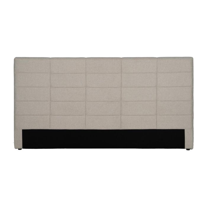 Cabecero Beige Tejido Dormitorio 190 X 8 X 100 cm