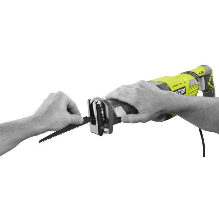 Sierra de sable RYOBI 1200 W con mango antivibraciones 2 Sierra de sable RYOBI 1200 W con mango antivibraciones 2