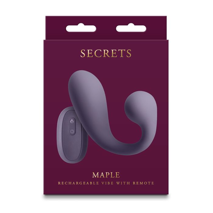 Vibrador anal NS Novelties Secrets Púrpura 1