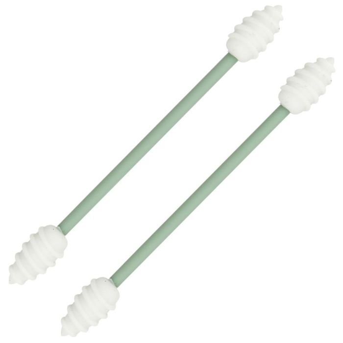 Cosmetic Club Juego de 2 Bastoncillos de Oído Reutilizables de Silicona para Uso Cotidiano 2